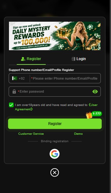 667PAK Game free Login